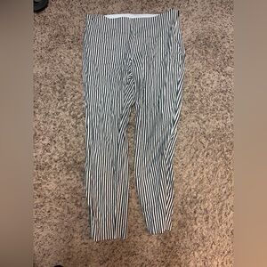 Target/a new day Striped Black and White Work Pants